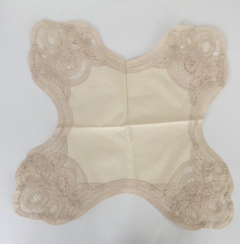 Vintage battenburg pizzo cesto - vintage,