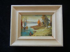 Quadro a Olio Con Telaio IN