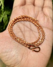 Collana con catena in corda di