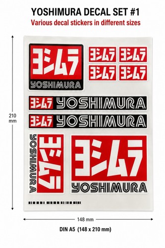 Adesivi yoshimura sticker - 9,