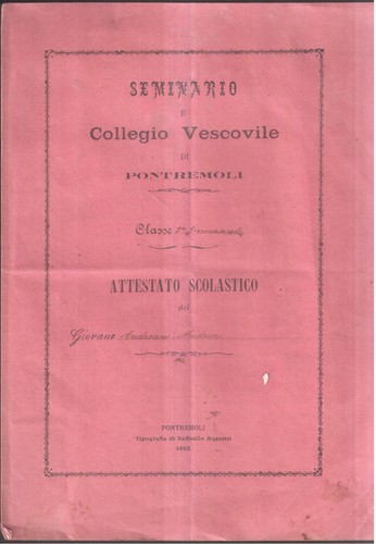 Seminario collegio vescovile - collegio,