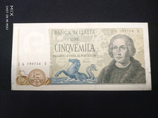 Banconota53:  5000 lire Colombo - 2° tipo - 1973