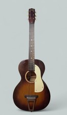 Chitarra vintage Oscar Schmidt Parlor Sunburst Paramount scuola coda c.1930s