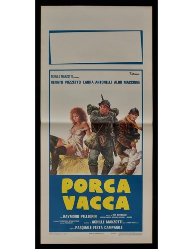 Locandina porca vacca - porca,