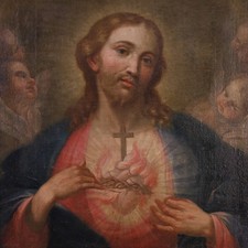 Antico dipinto religioso