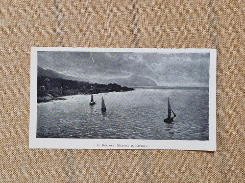 Mattino riviera quadro di - riviera,