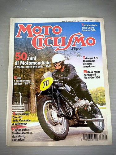 Rivista motociclismo epoca - rivista, d'epoca