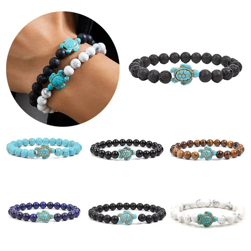 Bracciale con tartaruga - bracciale,