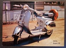 CARTOLINA PUBBLICITARIA - VESPA 150 - ANNO 1957
