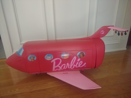Mattel barbie glam jet - mattel,