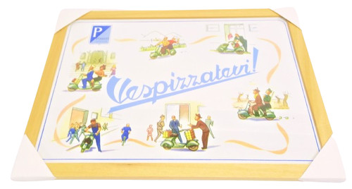 Poster vespa vespizzatevi - poster,
