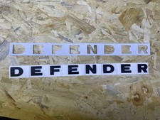 Defender Scritta Nero Opaco