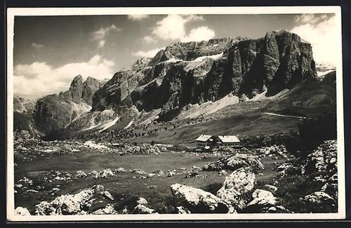 Cartolina rif passo sella - rif.,