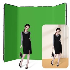 Greenscreen 2,4 m x 4 m parete