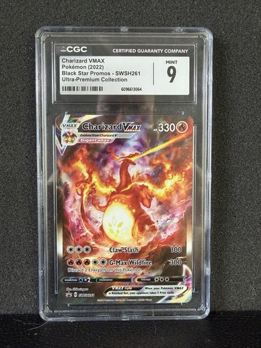 Charizard vmax swsh261 cgc - vmax,