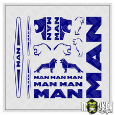 Set adesivi MAN CAMION 1:14