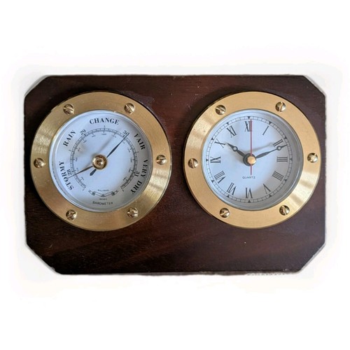 Orologio barometro vintage - e,