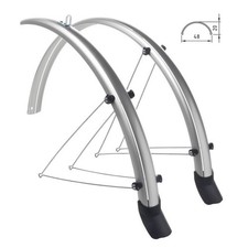 parafanghi 28 larghezza 36mm