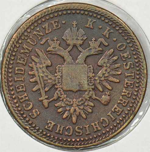 Austria 1851 kreuzer aquila - austria,