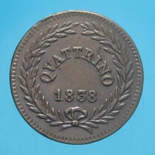 GREGORIO XVI QUATTRINO 1838