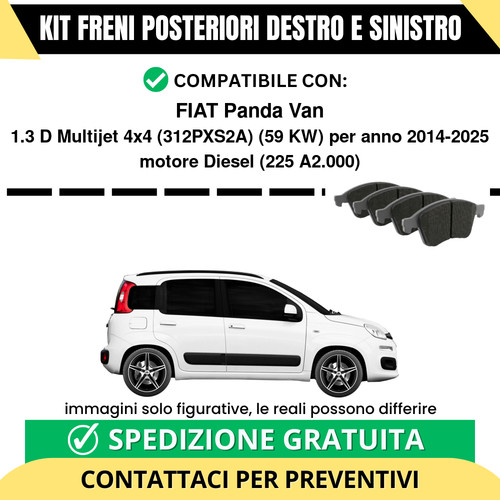 Pastiglie freno posteriori - pastiglie,