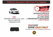 PELLICOLE OSCURANTI VETRI AUTO Fiat G Punto 3 o 5 porte Lunotto  35% E F OFFERTA