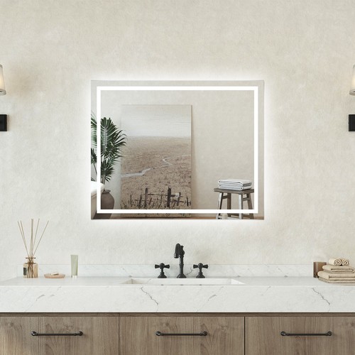 Specchio bagno rettangolare - bagno,