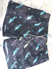 Articolo e3270 costume uomo Maui nero, taglia L, vita 43/50cm con elastico, fian