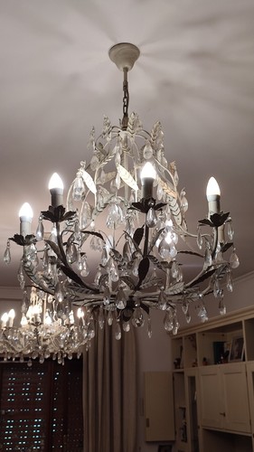 Coppia lampadari ferro - coppia,