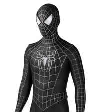Costume cosplay Spiderman nero