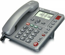 Telefono Fisso da Casa, Tasti Grandi per Persone Anziane Amplicomms PowerTel 96