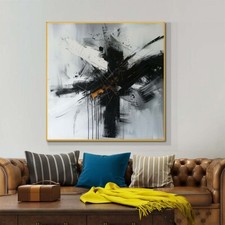 Dipinto olio su tela astratto