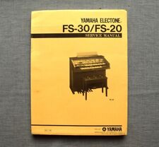 YAMAHA FS-30 FS-20 Original Service Manual Overall Circuit Diagram FS-200 FS-100