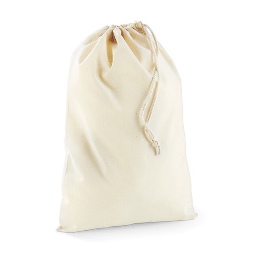 Sacca sportiva cotone naturale