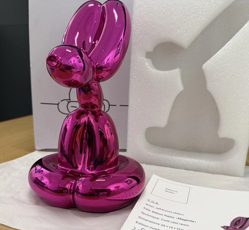 Jeff koons balloon - sit, rabbit