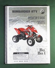 2005 Bombardier DS 650 Owner's