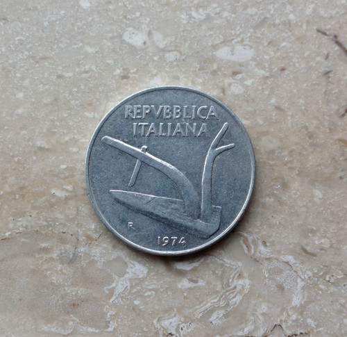 Lire 1974 italia due - italia,