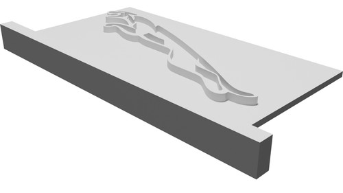 Targa logo giaguaro - logo,