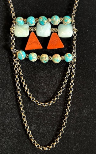 Collana vintage argento - collana,