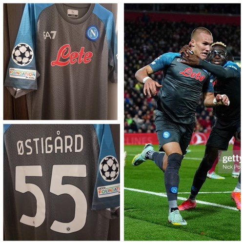 Maglia calcio napoli ostigard - maglia,
