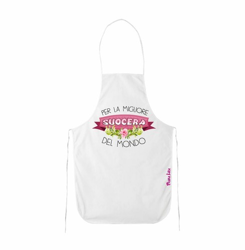 Grembiule bianco cucina - grembiule,