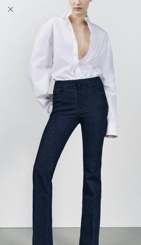 Mid rise zara bootcut jeans - bootcut,