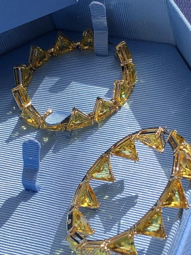 Orecchini cerchio swarovski - orecchini,