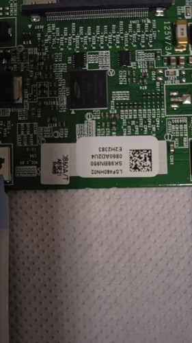 Scheda con tv samsung - scheda,