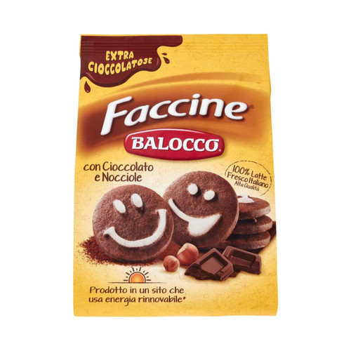 Biscotti balocco faccine con - faccine,