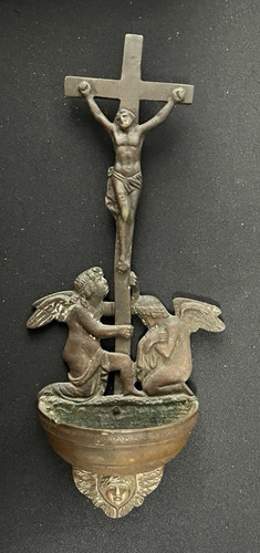 Antica acquasantiera - antica,