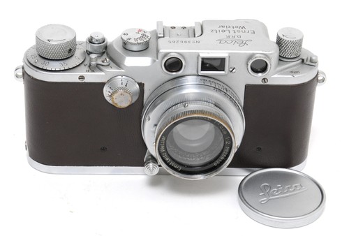 Leica iiic con pelle - con,