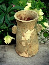 Vaso a doppio manico in smalto