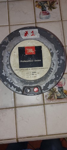 Jbl 2441 horn driver - -, senza