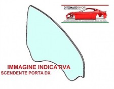 VETRO SCENDENTE VERDE PORTA DX